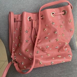 Jimmy Choo Juno Star Studded Bucket Bag